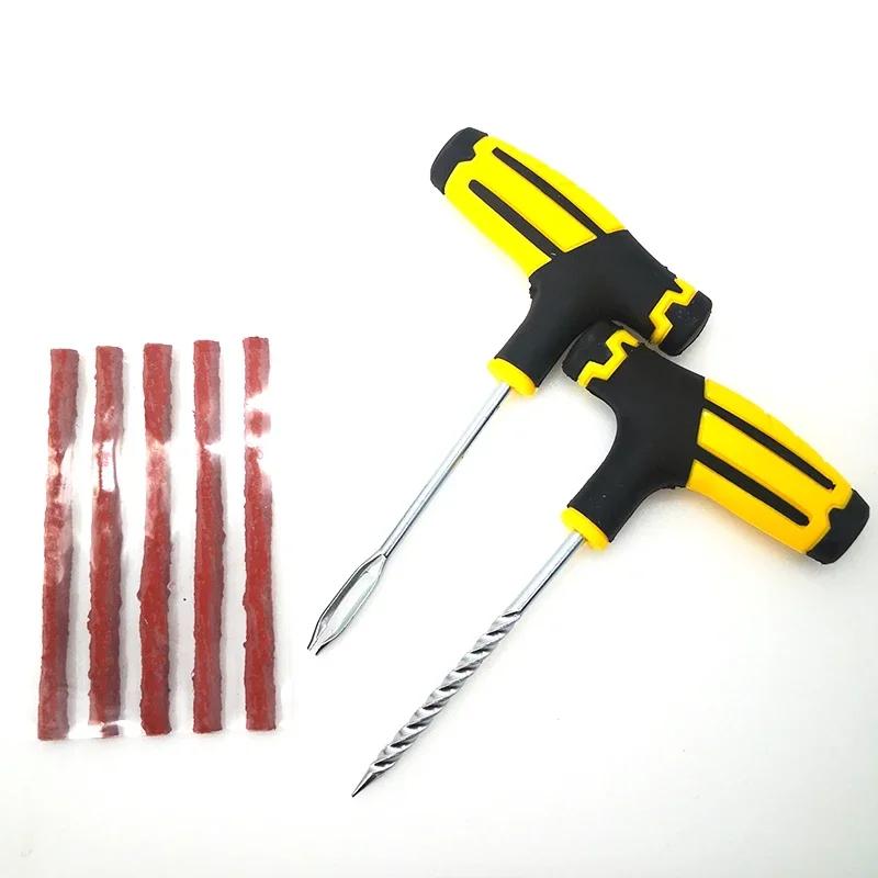 Car Tire Repair Tool Tyre Puncture Plug Tools Tire Repair Kit Studding Tool Set Auto Bike Tubeless Tire
Car Tire Repair Tool Tyre Puncture Plug Tools Tire Repair Kit Studding Tool Set Auto Bike Tubeless Tire