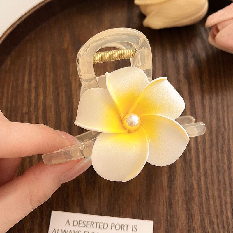 Заколка для волос Плюмерия: Лето 2025 Женская заколка-акула с этническим дизайном дай
Заколка для волос Плюмерия: Лето 2025 Женская заколка-акула с этническим дизайном дай