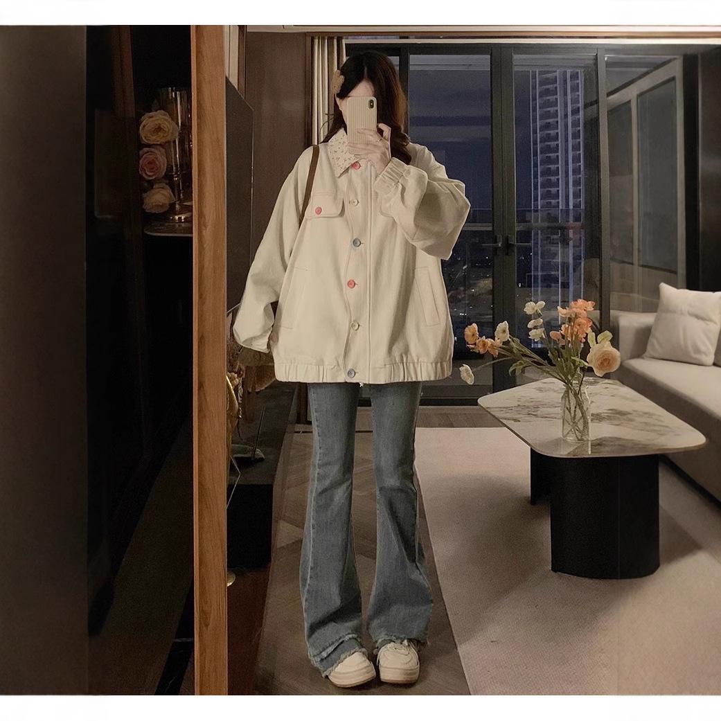 Women s Sweet Floral Turn-Down Collar Jacket: Autumn 2025 Versatile Button-Up Loose Fashion Top XL
Women s Sweet Floral Turn-Down Collar Jacket: Autumn 2025 Versatile Button-Up Loose Fashion Top XL