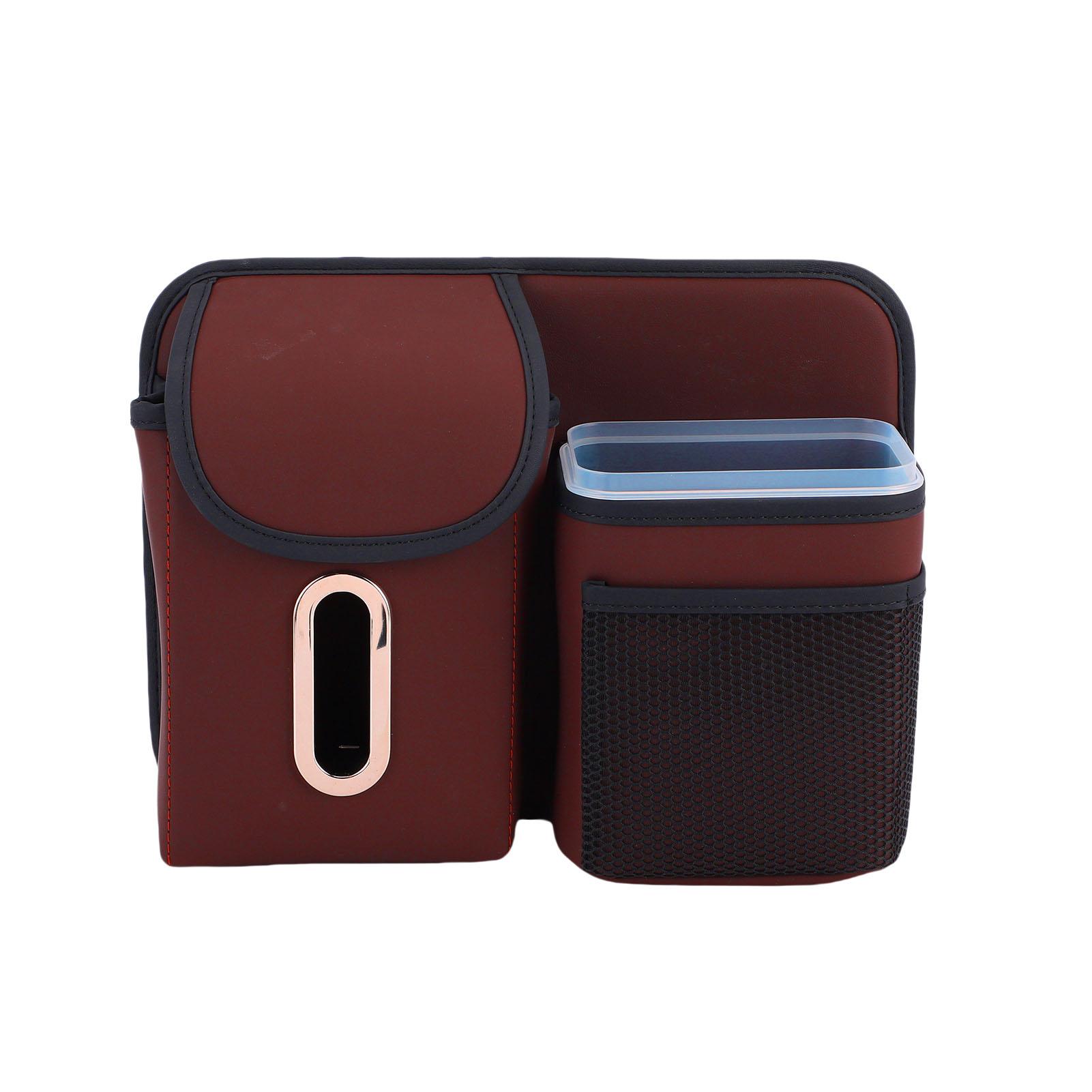 Backseat Tissue Holder Car Trash Can Bin Multi Purpose PU Leather Hanging Backseat Hanging Storage Box for Cars Travel
Backseat Tissue Holder Car Trash Can Bin Multi Purpose PU Leather Hanging Backseat Hanging Storage Box for Cars Travel