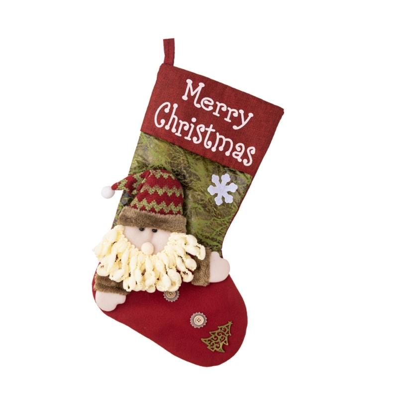 Винтажные рождественские чулки, большие носки из искусственной кожи, подарочный мешочек для конфет, сумка для хранения, праздничный орнамент, декор, товары для вечеринок A
Винтажные рождественские чулки, большие носки из искусственной кожи, подарочный мешочек для конфет, сумка для хранения, праздничный орнамент, декор, товары для вечеринок A