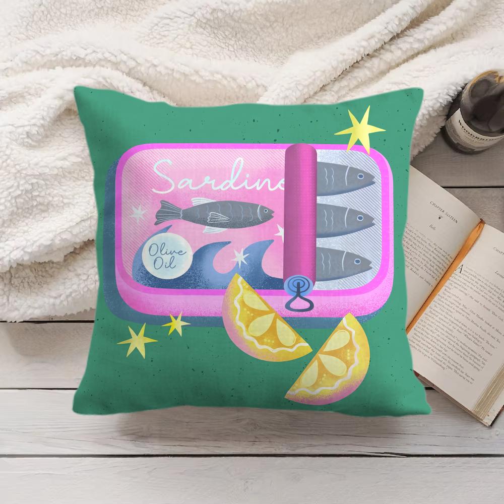 Sardine Cans Art Ins Cushion Cover Silky Short Plush Invisible Zipper Dustproof Sofa Pillow Case For Home Decor 30x30cm
Sardine Cans Art Ins Cushion Cover Silky Short Plush Invisible Zipper Dustproof Sofa Pillow Case For Home Decor 30x30cm