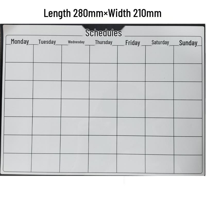 Traceless Reusable Whiteboard Wall & Fridge Sticker - Erasable Message & Schedule Board
Traceless Reusable Whiteboard Wall & Fridge Sticker - Erasable Message & Schedule Board