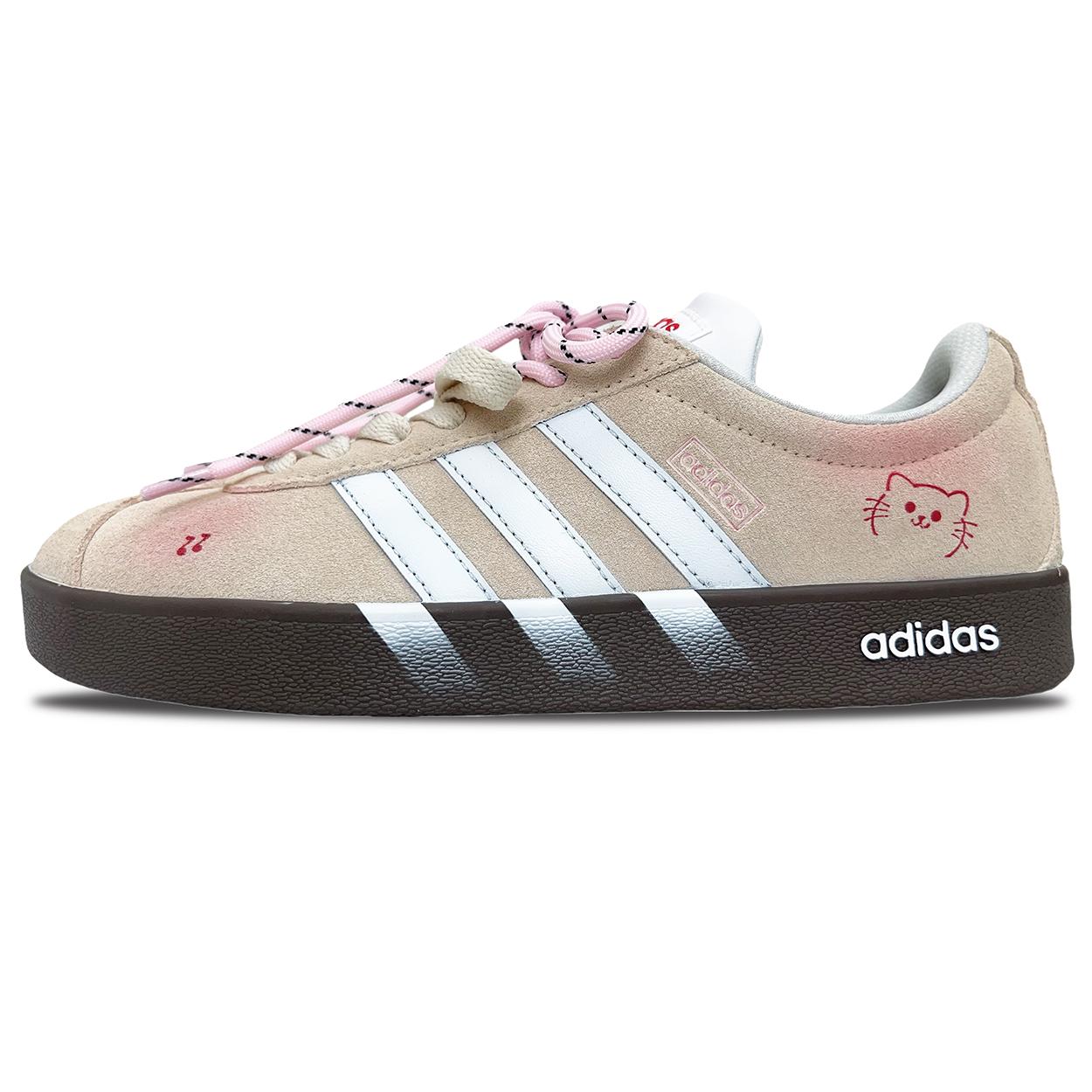 Adidas VL COURT 2.0 Leather Cushioning, Wear Resistant Low top Skateboard Shoes Unisex Custard HQ1802(Team1071-) 36
Adidas VL COURT 2.0 Leather Cushioning, Wear Resistant Low top Skateboard Shoes Unisex Custard HQ1802(Team1071-) 36