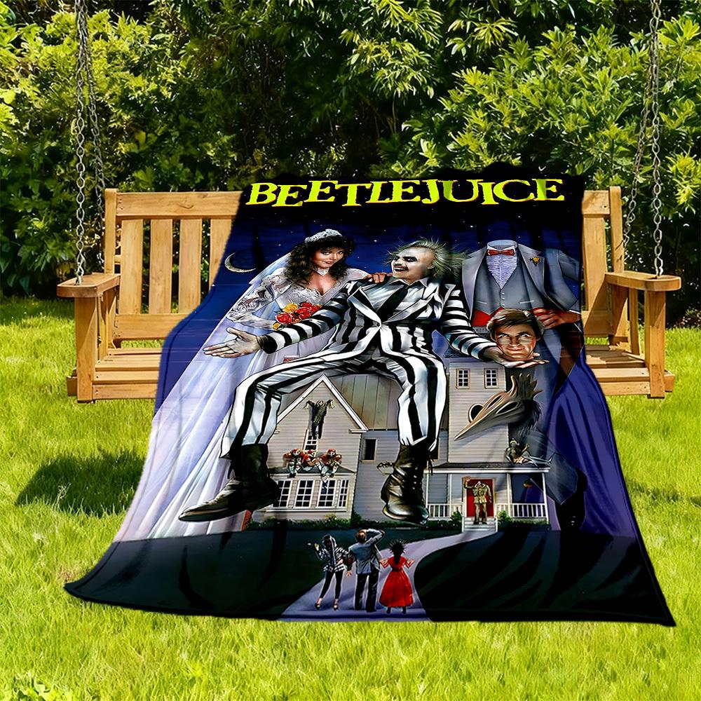 1PC Beetlejuice Halloween Outdoor Blanket Lightweight Flannel, Soft & Warm, All-Season Use for Sofa, Outdoor, Camping, Living Room, Office076 130x150cm
1PC Beetlejuice Halloween Outdoor Blanket Lightweight Flannel, Soft & Warm, All-Season Use for Sofa, Outdoor, Camping, Living Room, Office076 130x150cm