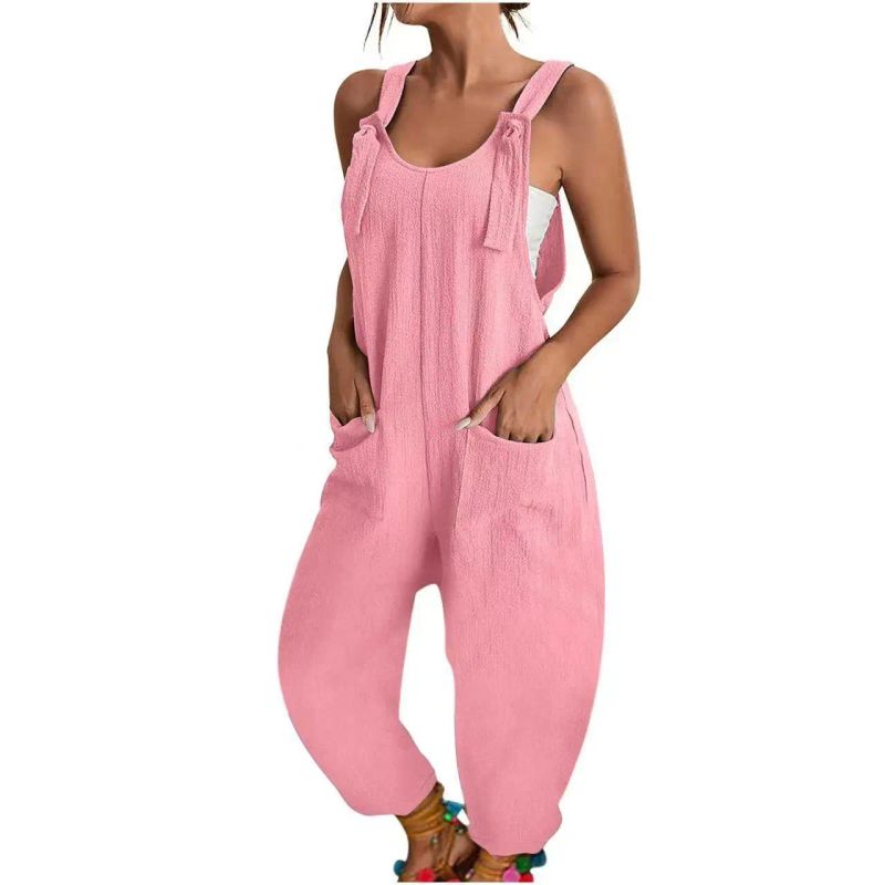 2025 European and American Women s Clothing Summer Casual Stylish Sling Pants Jumpsuit Suspenders Pants, Jumpsuit Pink L
2025 European and American Women s Clothing Summer Casual Stylish Sling Pants Jumpsuit Suspenders Pants, Jumpsuit Pink L