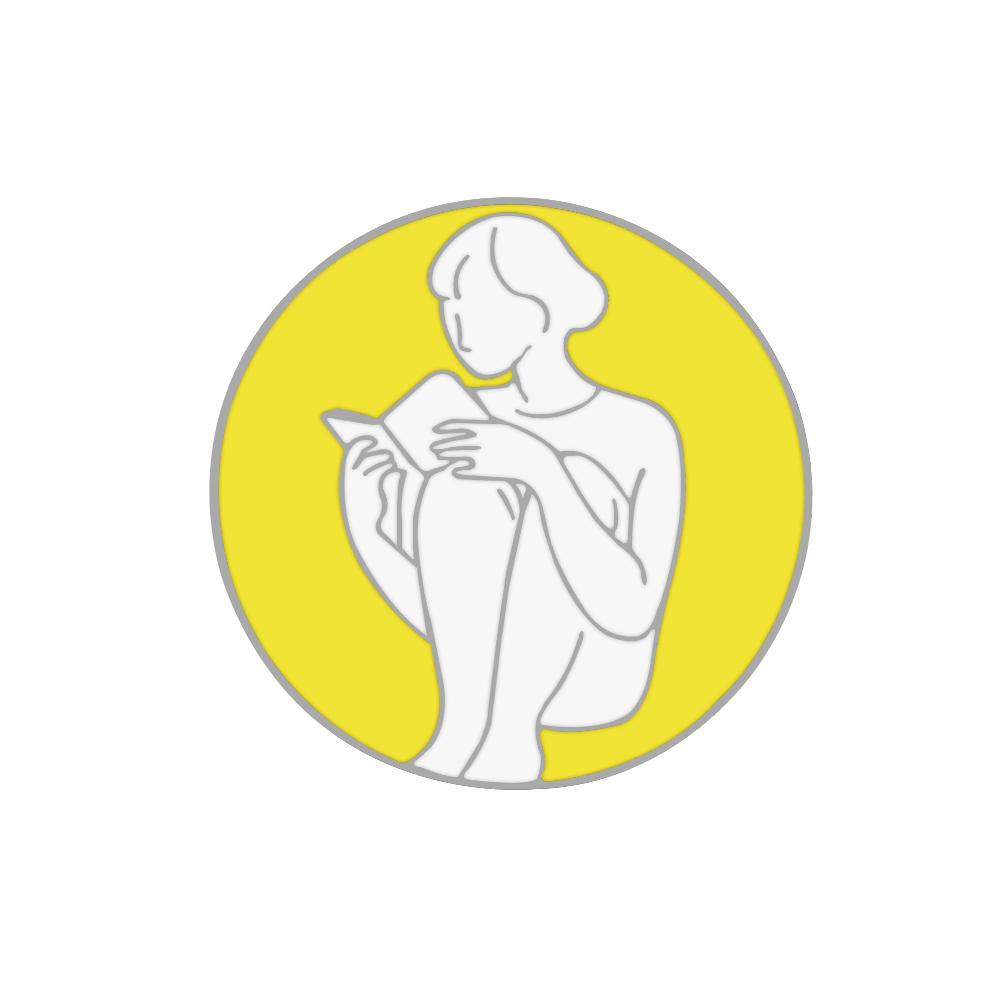 Simple Girl Reading Book Brooch Cartoon Art Abstract Enamel Pins Yellow Round Badge Jewelry Cloth Bag Lapel Pin Gift for Friends жёлтый
Simple Girl Reading Book Brooch Cartoon Art Abstract Enamel Pins Yellow Round Badge Jewelry Cloth Bag Lapel Pin Gift for Friends жёлтый