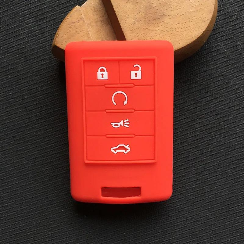 Silicone Car Key Cover Case shell For Cadillac CTS XTS DTS SRX 2013-2014 ATS Escalade 5button Smart Key accessories красный
Silicone Car Key Cover Case shell For Cadillac CTS XTS DTS SRX 2013-2014 ATS Escalade 5button Smart Key accessories красный