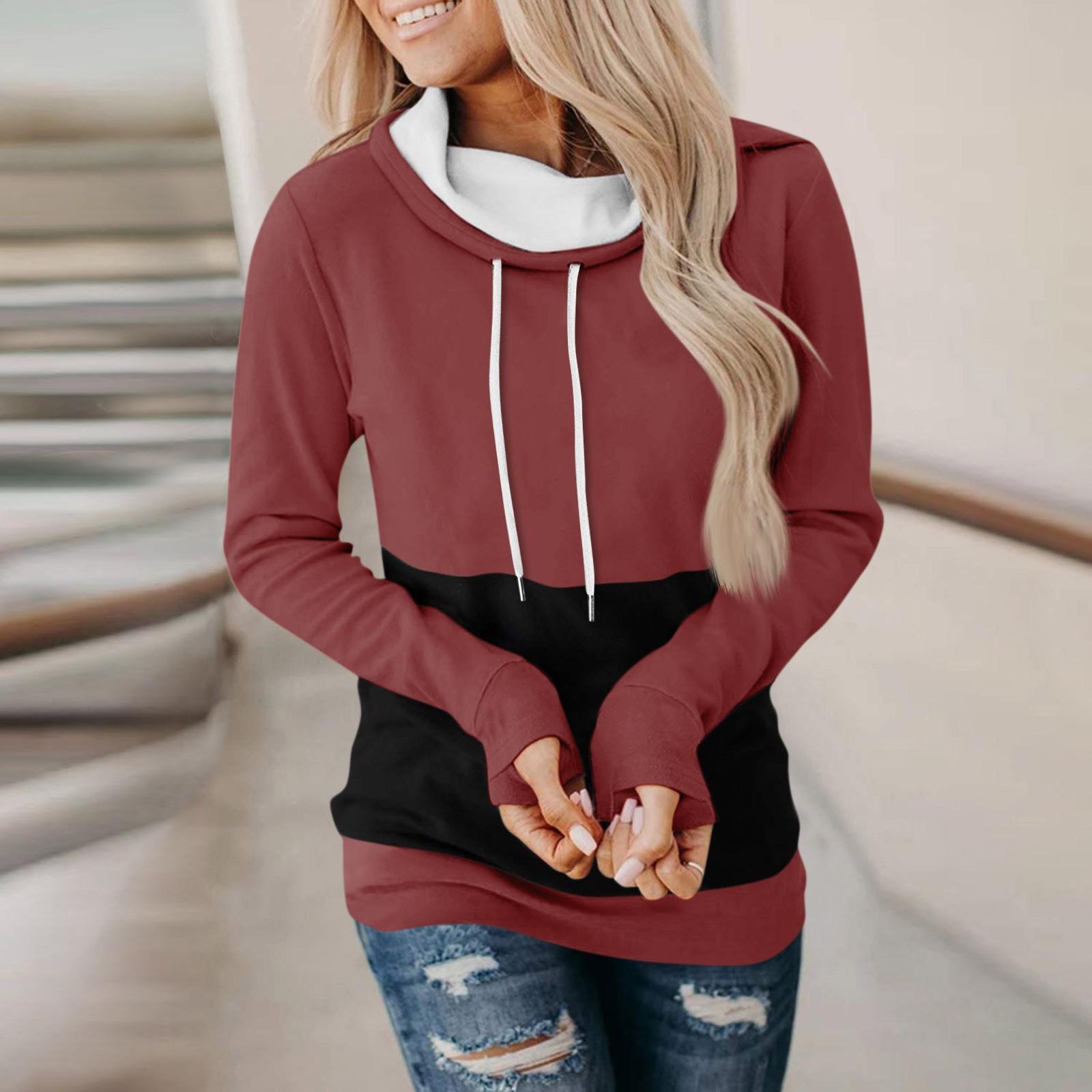 Женские повседневные модные однотонные пуловеры с длинными рукавами, толстовки с капюшоном XL киноварь
Женские повседневные модные однотонные пуловеры с длинными рукавами, толстовки с капюшоном XL киноварь