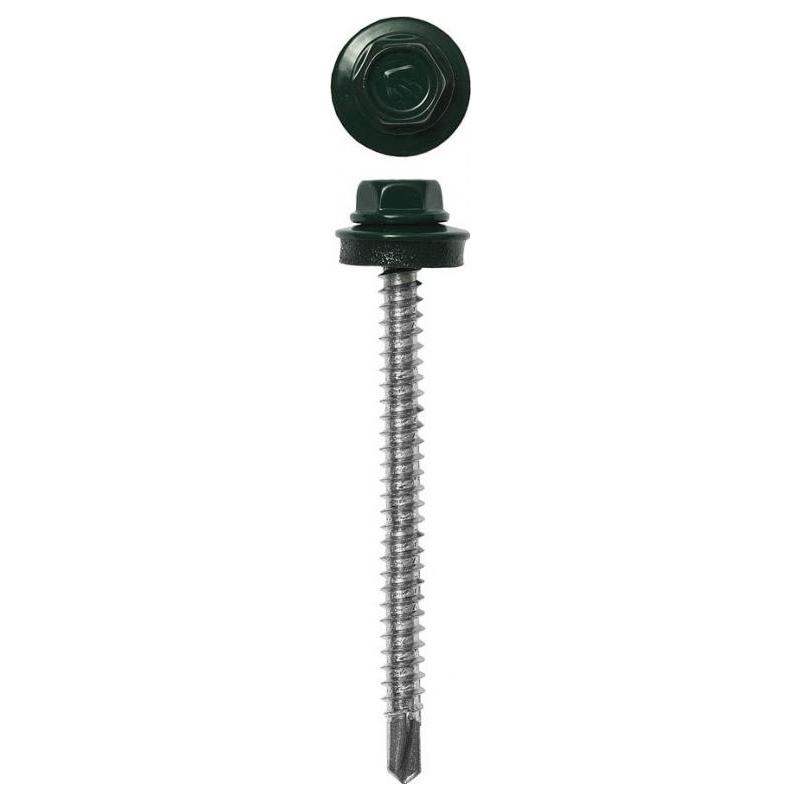Roofing Screws Bison 4-300310-48-070-6005 Professional Saturated Green 70 X 4 8 Mm 800 Pcs For Wooden Crate
Roofing Screws Bison 4-300310-48-070-6005 Professional Saturated Green 70 X 4 8 Mm 800 Pcs For Wooden Crate