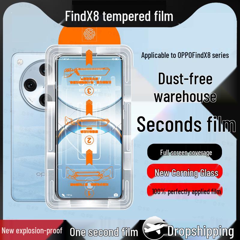 Oppo Find X8 Privacy Tempered Film with Dust Removal and Matte Finish for Mobile Lens Find X8
Oppo Find X8 Privacy Tempered Film with Dust Removal and Matte Finish for Mobile Lens Find X8