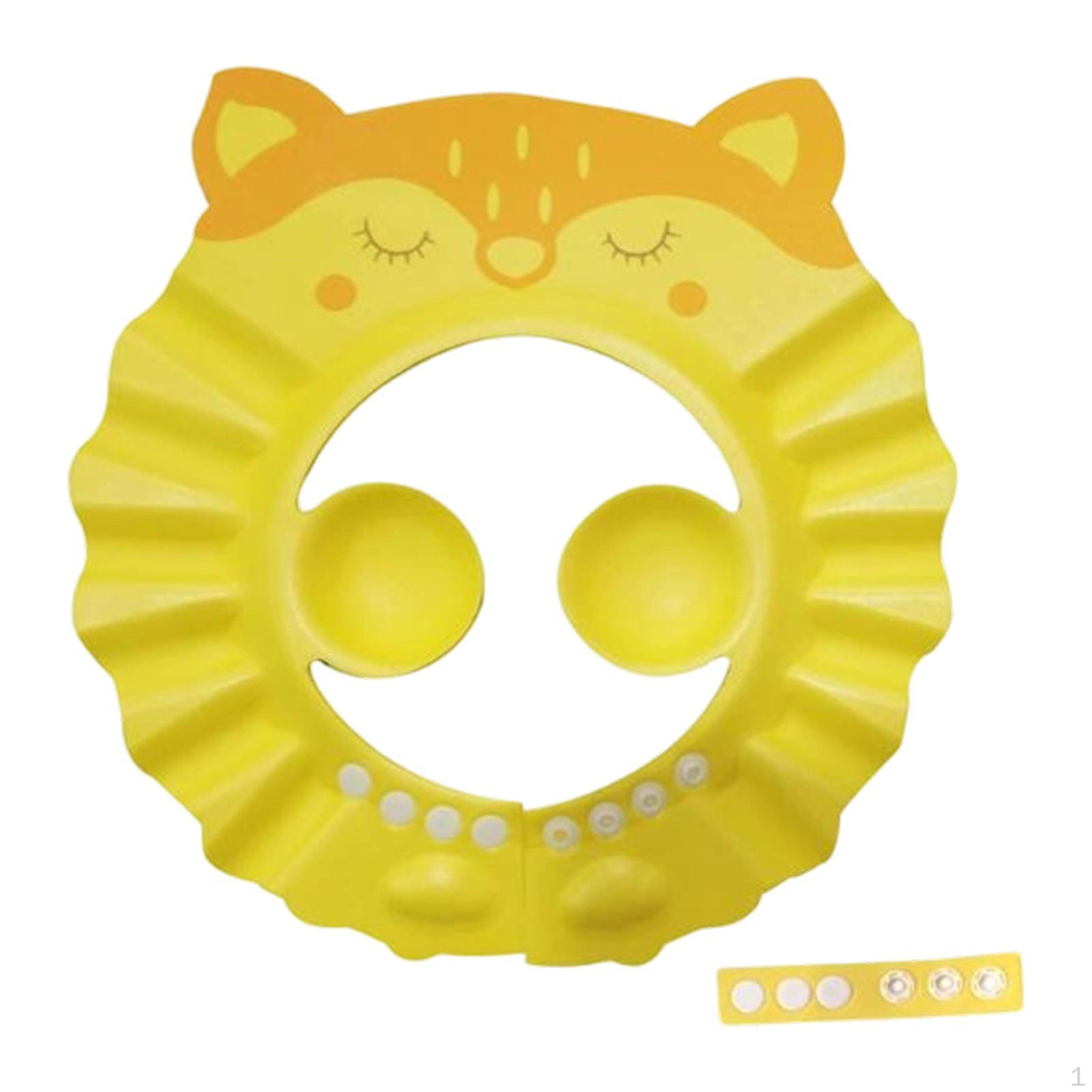 Baby Shower Cap Bathing Adjustable Shampoo Hat for Kids Boy Girls жовтий
Baby Shower Cap Bathing Adjustable Shampoo Hat for Kids Boy Girls жовтий