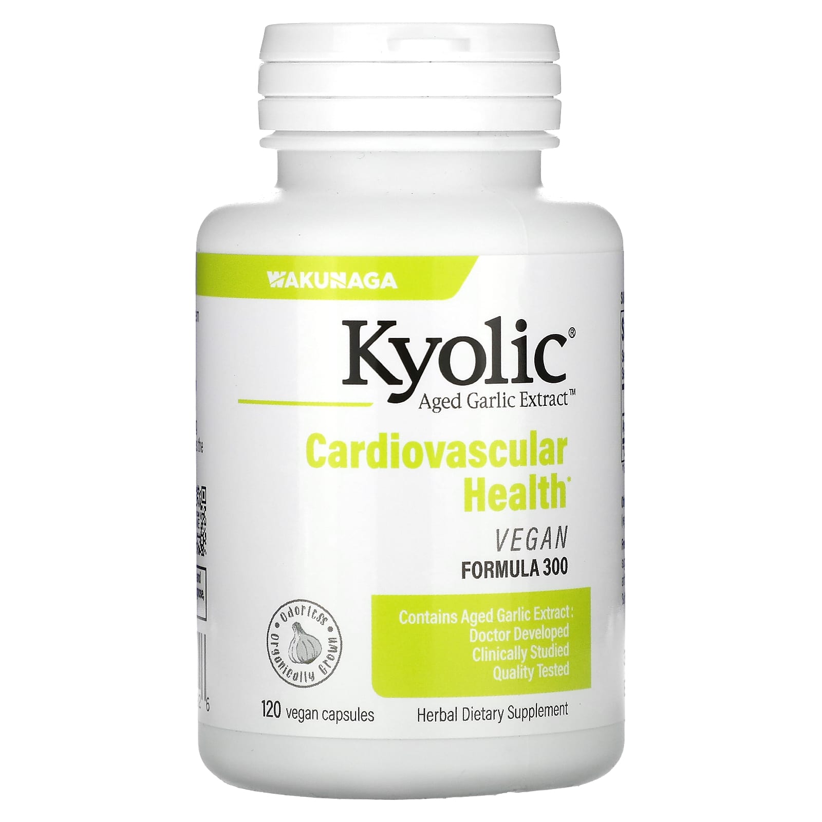 Aged Garlic Extract, Cardiovascular Health, Vegan Formula 300, 600Mg, 120 Veggie Caps (300Mg per Capsule)
Aged Garlic Extract, Cardiovascular Health, Vegan Formula 300, 600Mg, 120 Veggie Caps (300Mg per Capsule)