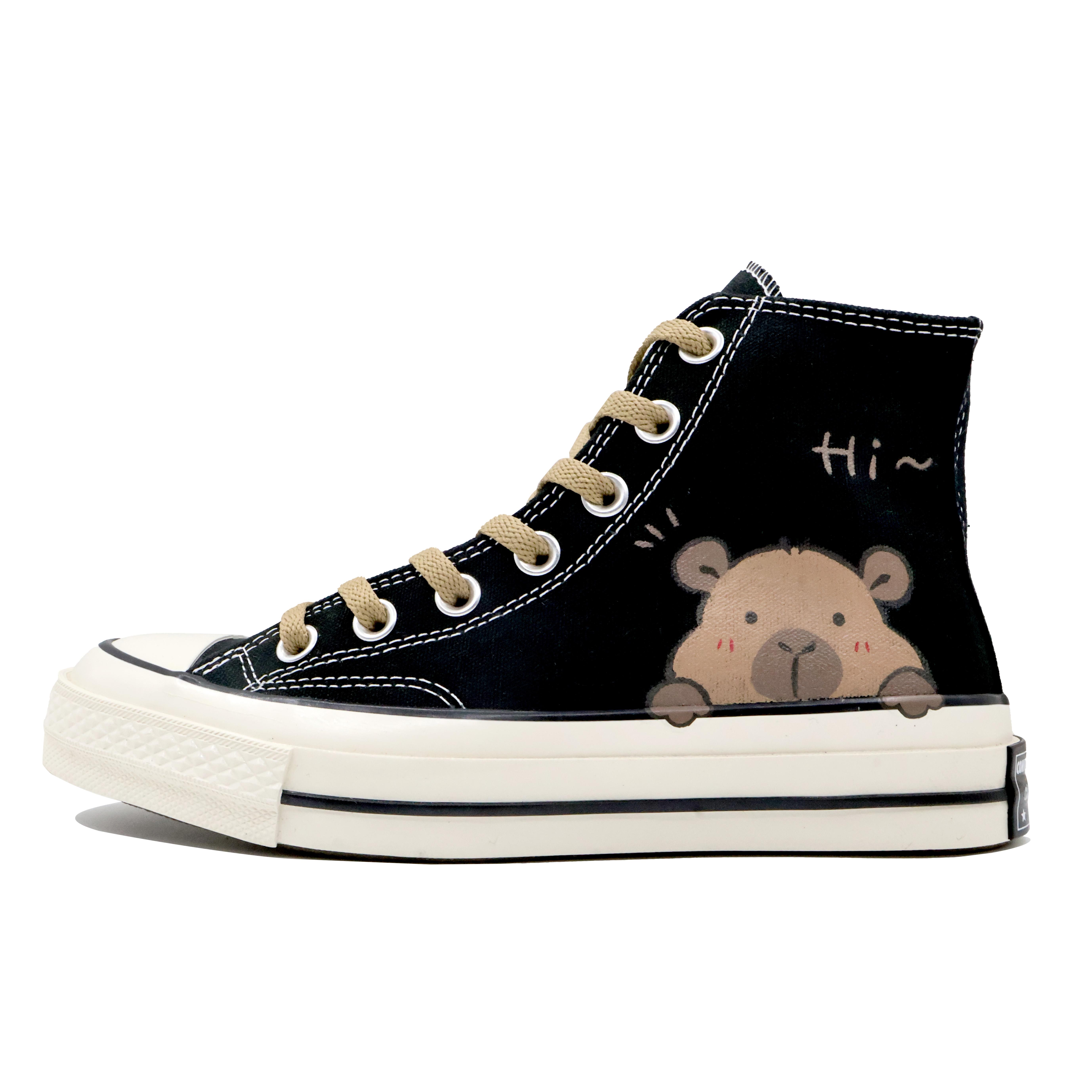 Converse Chuck 70 Wild Dream Collection, Capybara Slip Resistant Abrasion Resistant High top Canvas Shoes Unisex 162050C(Team271-) 35
Converse Chuck 70 Wild Dream Collection, Capybara Slip Resistant Abrasion Resistant High top Canvas Shoes Unisex 162050C(Team271-) 35