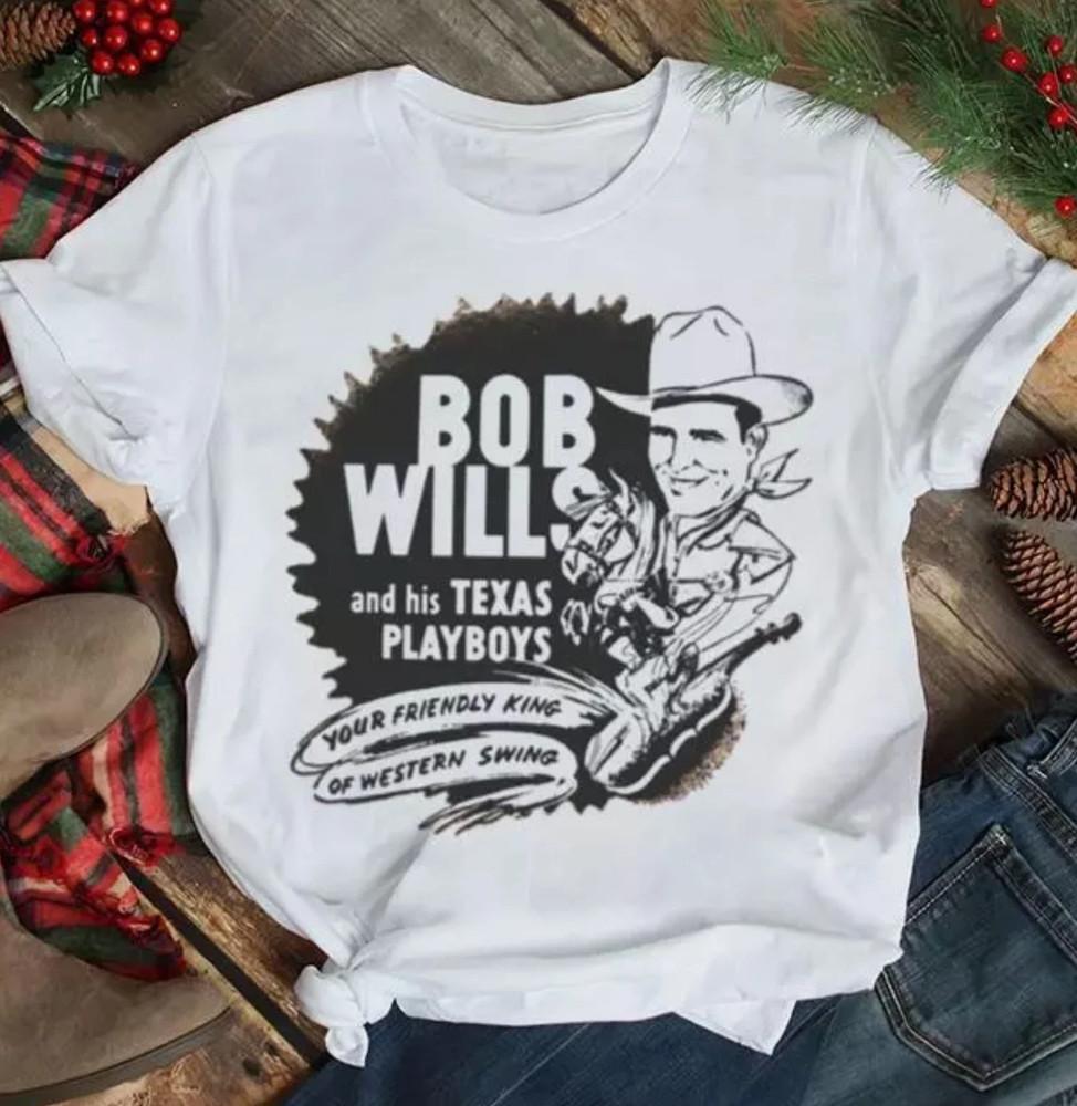 Bob Wills And The Texas Playboys Gift For Christmas Full Size S-5XL Unisex T-Shirt XXL
Bob Wills And The Texas Playboys Gift For Christmas Full Size S-5XL Unisex T-Shirt XXL