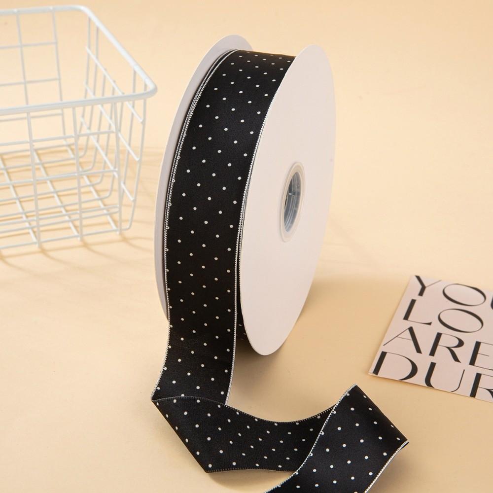 Handmade Accessories Wrapping 10 Yards Silk Ribbon 4CM Polka Dot Gifts Packaging Material Gift Wrapping Bouquets DIY Decor L чёрный
Handmade Accessories Wrapping 10 Yards Silk Ribbon 4CM Polka Dot Gifts Packaging Material Gift Wrapping Bouquets DIY Decor L чёрный