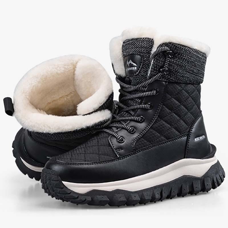 Women s winter fur integration padded lining a foot stirrup warm cold lightweight hiking waterproof non-slip high-top short mid-calf snow boots 36 чорний
Women s winter fur integration padded lining a foot stirrup warm cold lightweight hiking waterproof non-slip high-top short mid-calf snow boots 36 чорний