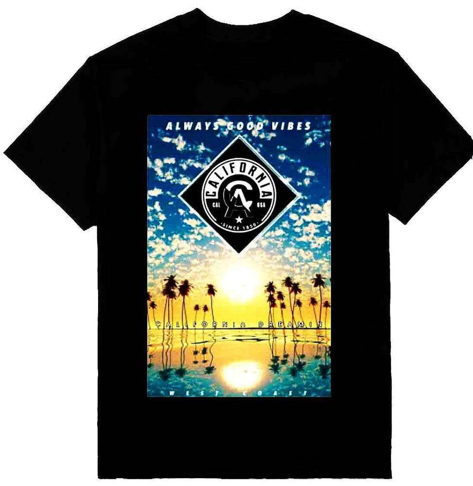 West Coast Cali Mens Heavyweight T-Shirt Allways Good Vibes Print On Shaka Wear Unisex T-Shirt XXL
West Coast Cali Mens Heavyweight T-Shirt Allways Good Vibes Print On Shaka Wear Unisex T-Shirt XXL