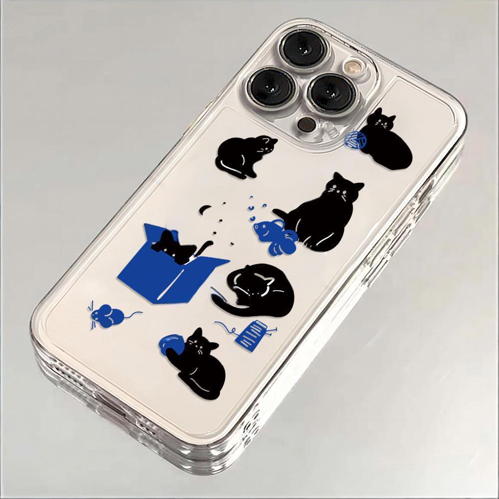 Funny Black Cat Phone Case For Samsung Galaxy S26 S23 S24 S22 S25 Ultra Plus Transparent Cover For Galaxy S25+ S24+ S23+ Shell Galaxy S22
Funny Black Cat Phone Case For Samsung Galaxy S26 S23 S24 S22 S25 Ultra Plus Transparent Cover For Galaxy S25+ S24+ S23+ Shell Galaxy S22