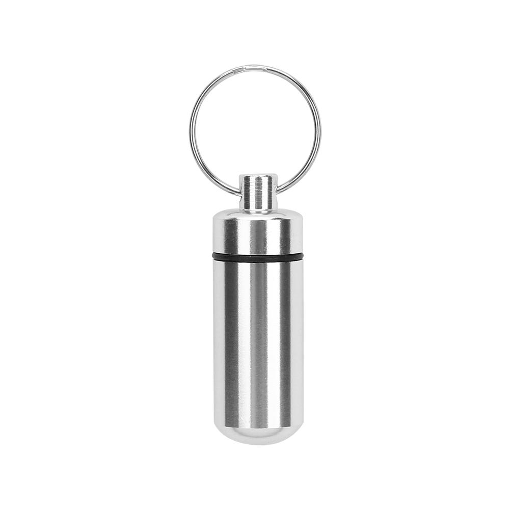 Aluminum Box, Keychain Holder for Medication with Screw Top Cover, Portable Container for Keychains, Handbags, Travel
Aluminum Box, Keychain Holder for Medication with Screw Top Cover, Portable Container for Keychains, Handbags, Travel