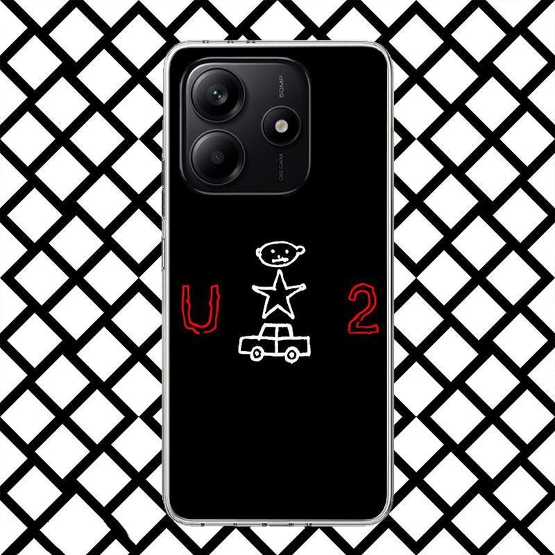 Band U-U2 Rock Phone Case for Xiaomi Redmi Note 15 14 14S 13 12 12S 11 Pro Plus 11E 11T 11S 10S 5G Soft Cover Fundas Redmi Note Note 12 Pro Plus
Band U-U2 Rock Phone Case for Xiaomi Redmi Note 15 14 14S 13 12 12S 11 Pro Plus 11E 11T 11S 10S 5G Soft Cover Fundas Redmi Note Note 12 Pro Plus