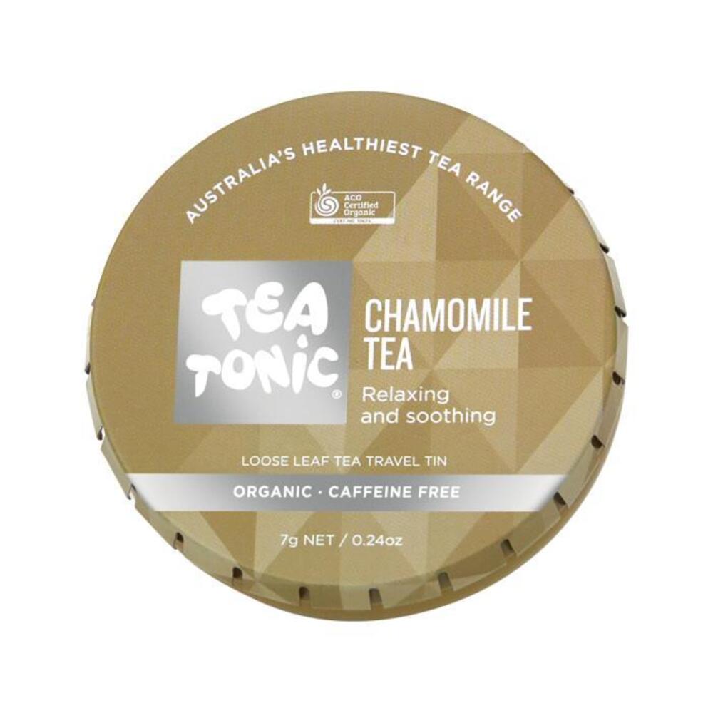 Tea Tonic Organic Chamomile Tea Travel Tin 7g
Tea Tonic Organic Chamomile Tea Travel Tin 7g