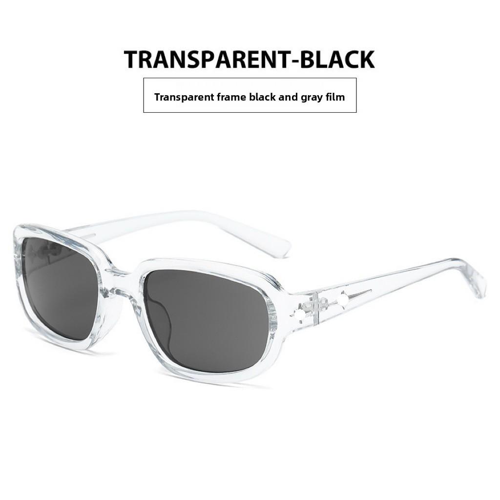 Y2k Square Sunglasses For Women Uv400 Protection With Pc Frame For Outdoor Fashion Transparent Black Gray
Y2k Square Sunglasses For Women Uv400 Protection With Pc Frame For Outdoor Fashion Transparent Black Gray