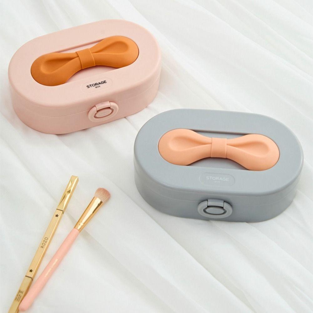 Multi purpose Bow Jewelry Box Portable Earring Display Box creative Jewelry Storage Box Travel
Multi purpose Bow Jewelry Box Portable Earring Display Box creative Jewelry Storage Box Travel