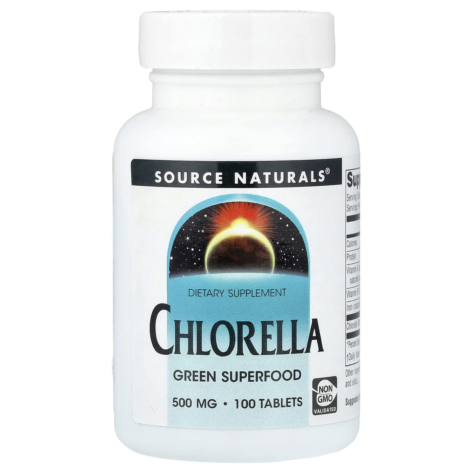 Source Naturals, Chlorella, 500 mg, 100 Tablets
Source Naturals, Chlorella, 500 mg, 100 Tablets