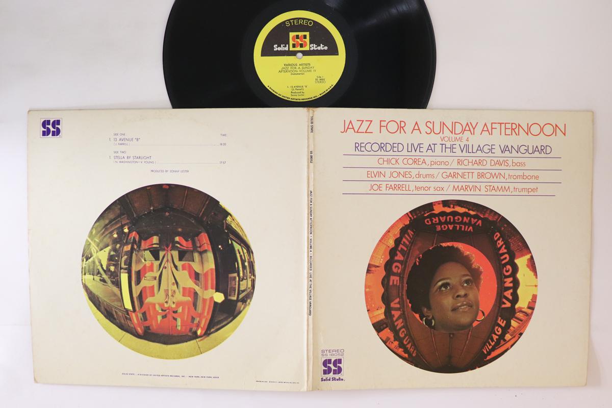 LP Record VARIOUS Jazz For A Sunday Afternoon Volume SS18052 SOLID STATE 1969 US Jazz Used
LP Record VARIOUS Jazz For A Sunday Afternoon Volume SS18052 SOLID STATE 1969 US Jazz Used