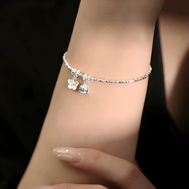 Exquisite Lily of the Valley Silver Bracelet - Women s High-End Light Luxury Handmade Jewelry
Exquisite Lily of the Valley Silver Bracelet - Women s High-End Light Luxury Handmade Jewelry