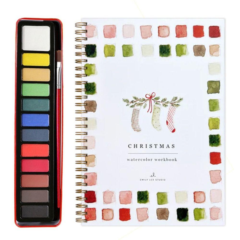 With Color Palette 12 Colors Watercolor Paint Set Watercolor Paint Book for Kids Adults Teens Pumpkin+12 Colors
With Color Palette 12 Colors Watercolor Paint Set Watercolor Paint Book for Kids Adults Teens Pumpkin+12 Colors