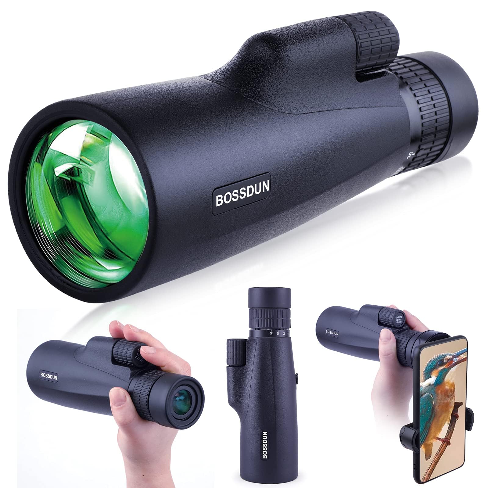 Monocular Telescope High Magnification Telephoto Lens BAK4 Prism FMC Lens Lightweight Waterproof Shockproof Monocular Telescope for Fireworks Sports
Monocular Telescope High Magnification Telephoto Lens BAK4 Prism FMC Lens Lightweight Waterproof Shockproof Monocular Telescope for Fireworks Sports