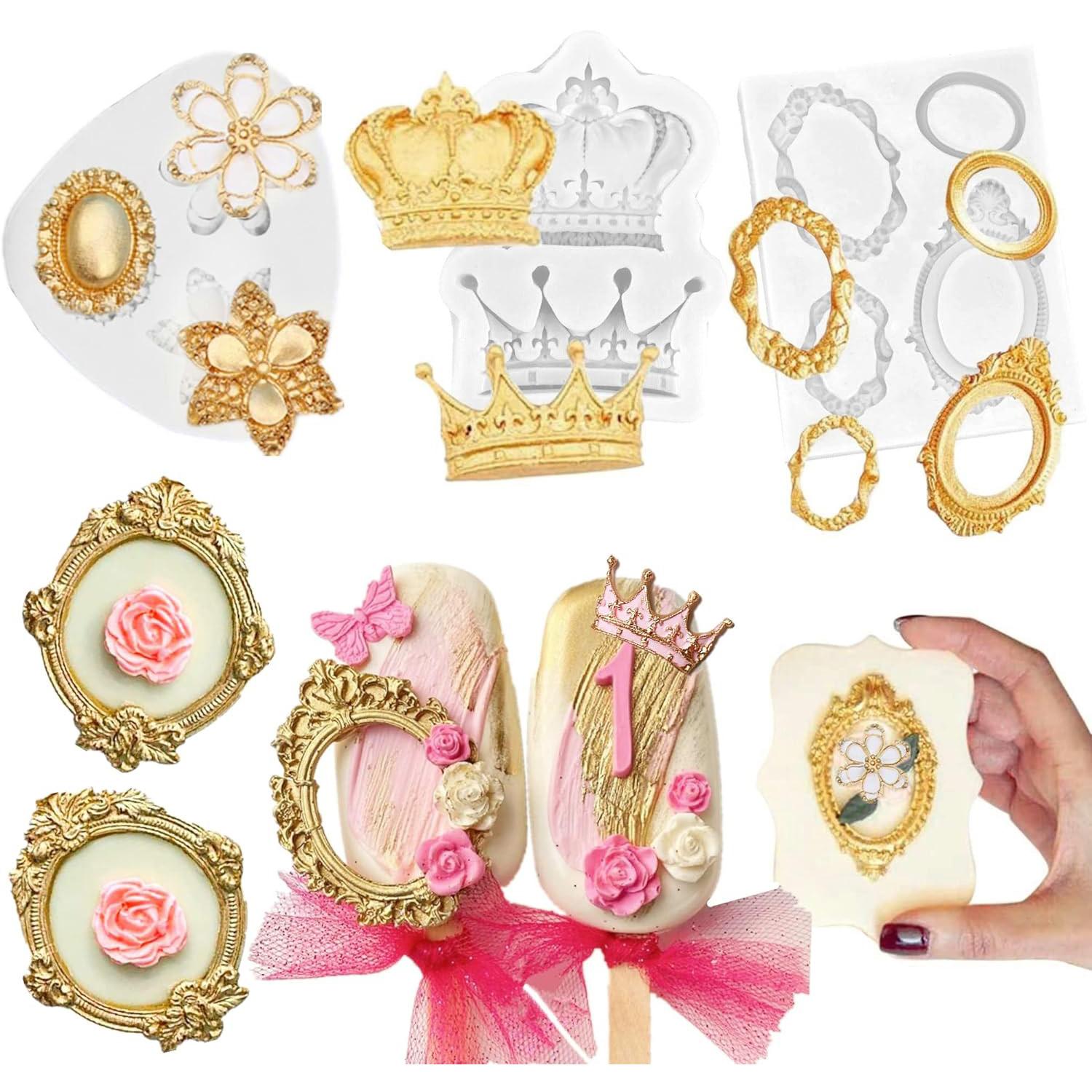 DIY Baroque Scroll Relief Cake Border Silicone Molds, Baroque Style Curlicues Scroll Lace Fondant Silicone Mold
DIY Baroque Scroll Relief Cake Border Silicone Molds, Baroque Style Curlicues Scroll Lace Fondant Silicone Mold