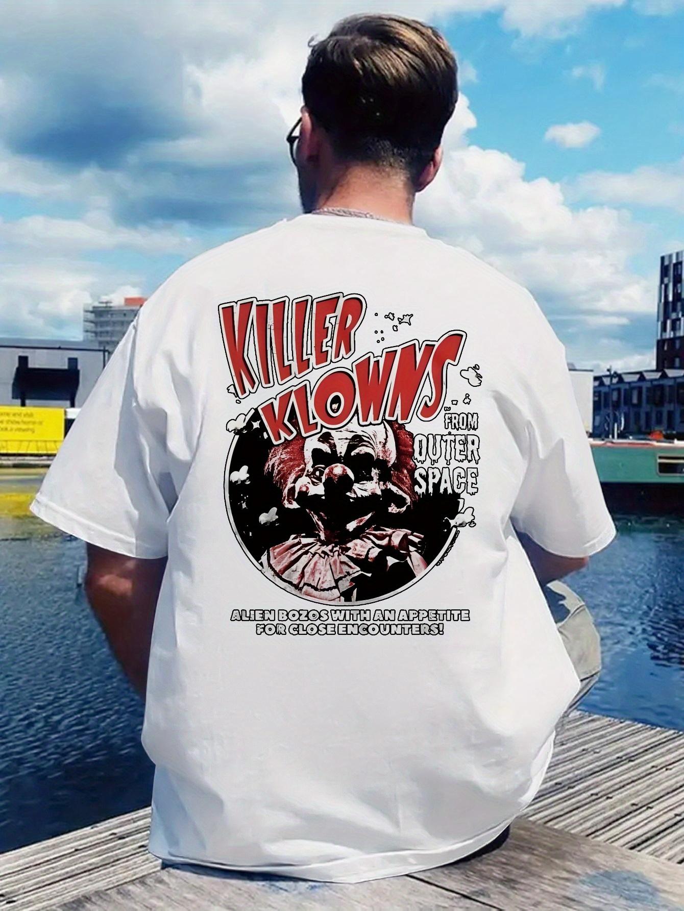 Retro Killer Klowns from Outer Space Graphic T-shirt - Black Short Sleeve Crew Neck S
Retro Killer Klowns from Outer Space Graphic T-shirt - Black Short Sleeve Crew Neck S