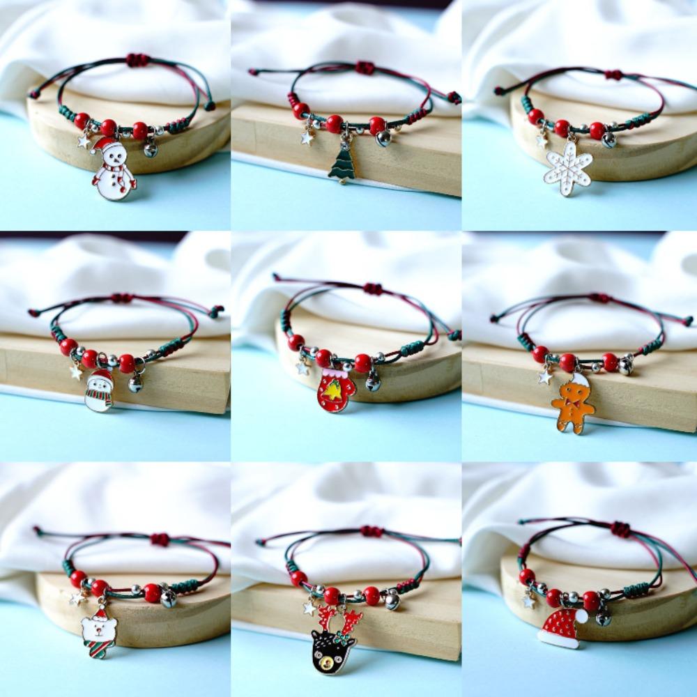4PCS Bracelet Christmas Tree Ornaments Handwoven Holiday Party Gift Cute Christmas Bracelet Unisex
4PCS Bracelet Christmas Tree Ornaments Handwoven Holiday Party Gift Cute Christmas Bracelet Unisex