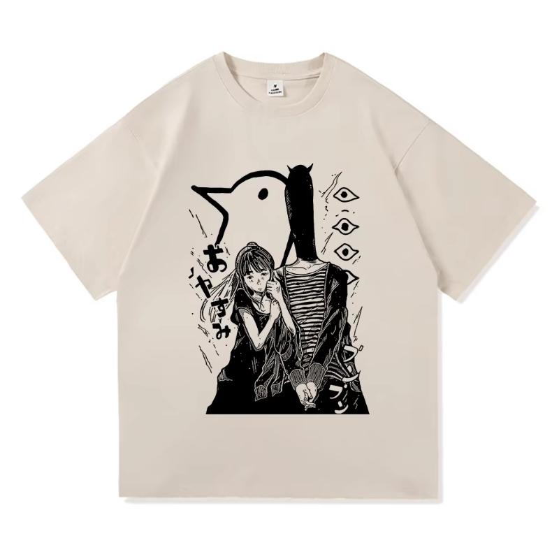 Goodnight Punpun T Shirt Fashion Women Retro Oyasumi Punpun Aiko Tanaka T-Shirt Unisex Anime Manga Retro Sand Cotton Tees Shirts XXXXL
Goodnight Punpun T Shirt Fashion Women Retro Oyasumi Punpun Aiko Tanaka T-Shirt Unisex Anime Manga Retro Sand Cotton Tees Shirts XXXXL