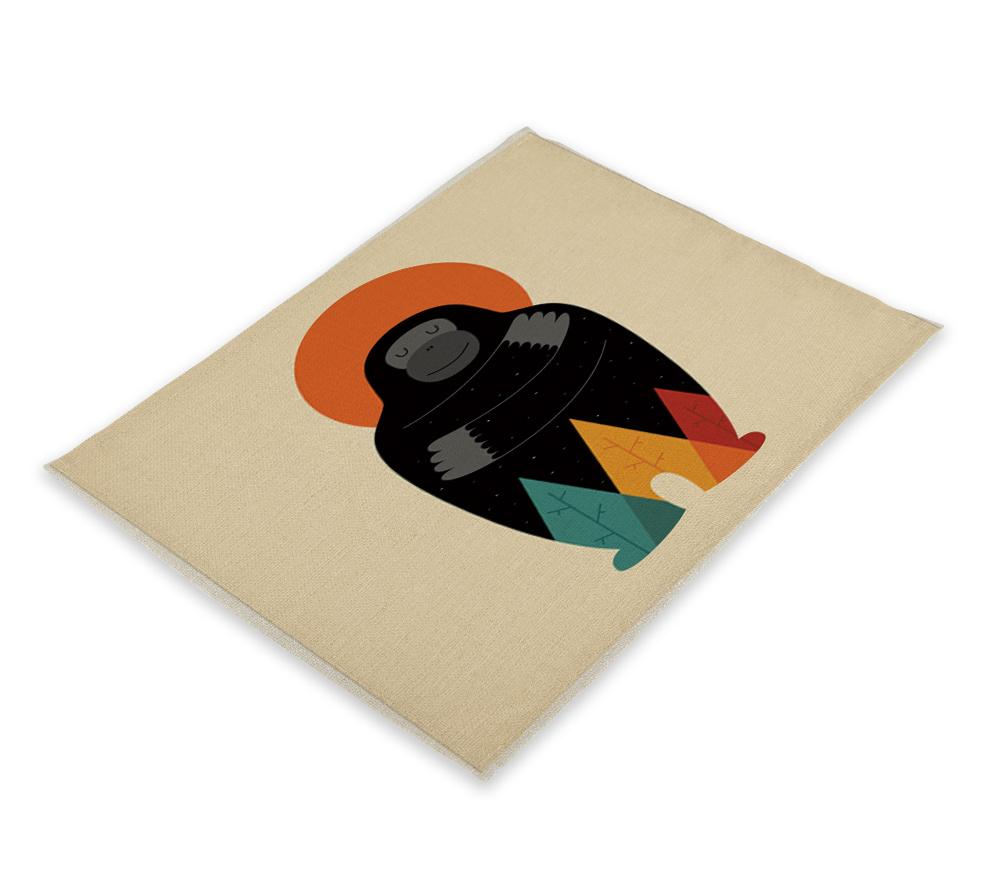 Animal Panda Placemats Placemat for Table Cows and Giraffes Table Mat Set Happy Kitchen 45 * 30cm 2pcs 30x45cm
Animal Panda Placemats Placemat for Table Cows and Giraffes Table Mat Set Happy Kitchen 45 * 30cm 2pcs 30x45cm