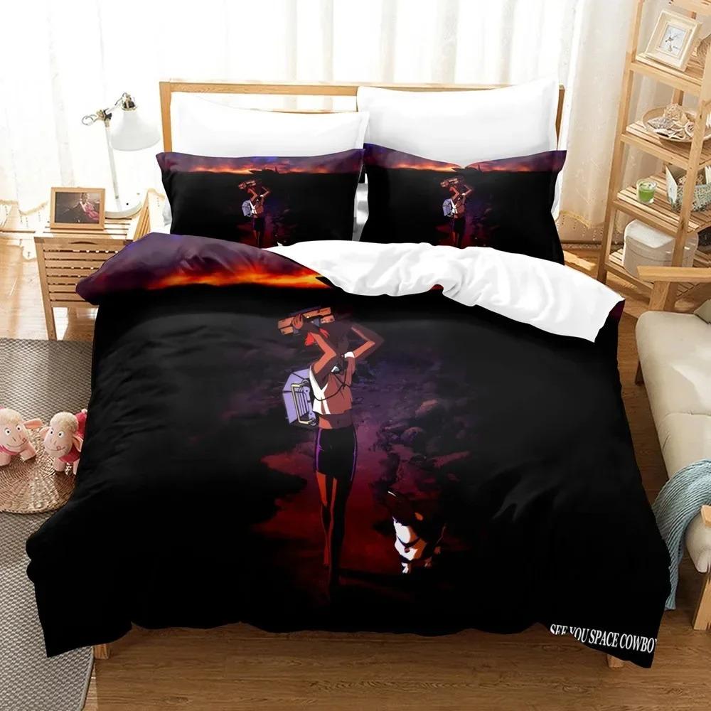 Cowboy Bebop Bedding Set Duvet Cover Pillowcases Twin Full Queen King Kids Teens Bed Linen 3D Anime Duvet Cover Sets EU Single 135x200cm
Cowboy Bebop Bedding Set Duvet Cover Pillowcases Twin Full Queen King Kids Teens Bed Linen 3D Anime Duvet Cover Sets EU Single 135x200cm