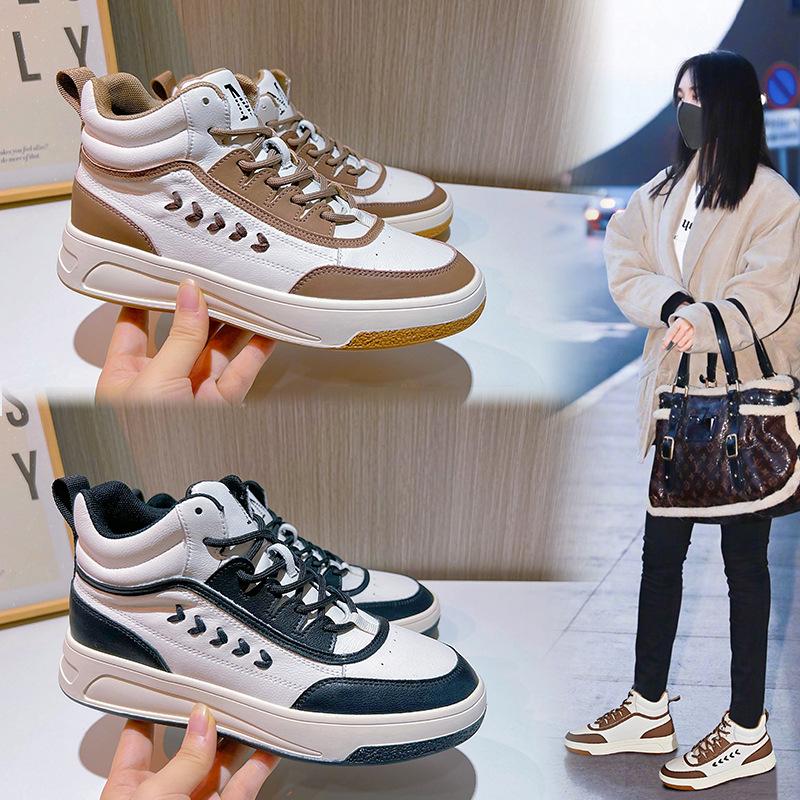 Leather high-top little white shoes women s 2025 spring new women s flat shoes heightening single shoes women s casual sports trendy shoes 35 темно-коричневого
Leather high-top little white shoes women s 2025 spring new women s flat shoes heightening single shoes women s casual sports trendy shoes 35 темно-коричневого