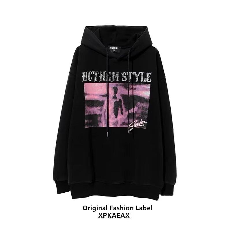 Мужская толстовка с капюшоном весной и осенью, свободная и модная универсальная куртка с буквенным принтом, мужская толстовка с длинными рукавами, повседневный топ 2XL чёрный
Мужская толстовка с капюшоном весной и осенью, свободная и модная универсальная куртка с буквенным принтом, мужская толстовка с длинными рукавами, повседневный топ 2XL чёрный