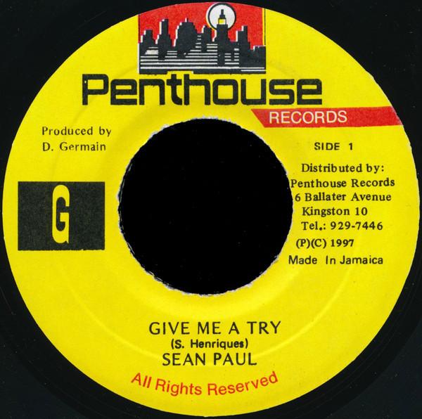 7inch Record SEAN PAUL - Give Me A Try NONE Penthouse Recor 1997 Jamaica Reggae, Ska & Dub Used
7inch Record SEAN PAUL - Give Me A Try NONE Penthouse Recor 1997 Jamaica Reggae, Ska & Dub Used