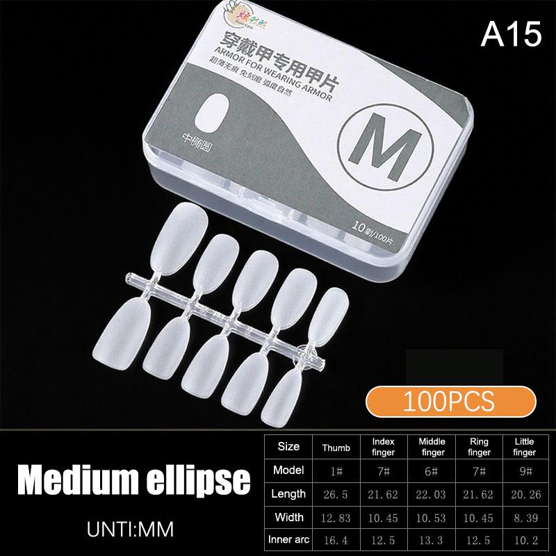100Pcs Press On Nail Tips Full Cover Ultra-Thin False Nails Patches Gel Nails Extension System Clear Fake Nails Art Accessories
100Pcs Press On Nail Tips Full Cover Ultra-Thin False Nails Patches Gel Nails Extension System Clear Fake Nails Art Accessories