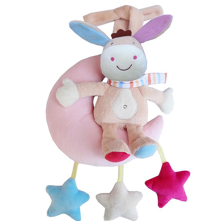 Детская музыкальная игрушка для новорожденных, плюшевая подвесная обучающая погремушка для кровати
Детская музыкальная игрушка для новорожденных, плюшевая подвесная обучающая погремушка для кровати