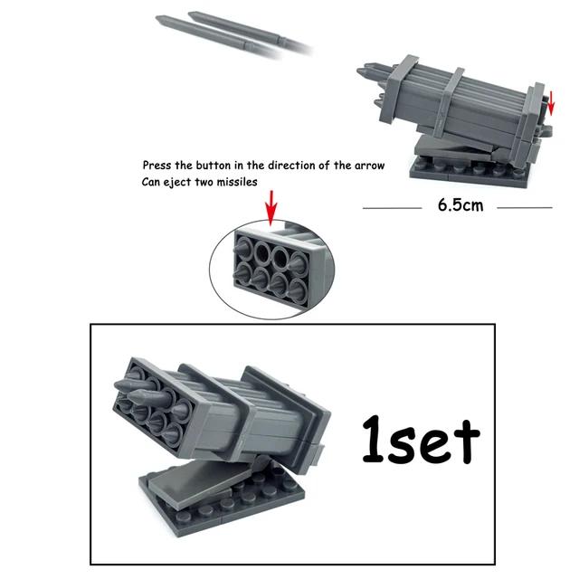 DIY Construction Model Sentry Tower Army Military WW2 Accessories Cannon Fence Net Building Blocks Bricks Assembly Parts MOC Set
DIY Construction Model Sentry Tower Army Military WW2 Accessories Cannon Fence Net Building Blocks Bricks Assembly Parts MOC Set