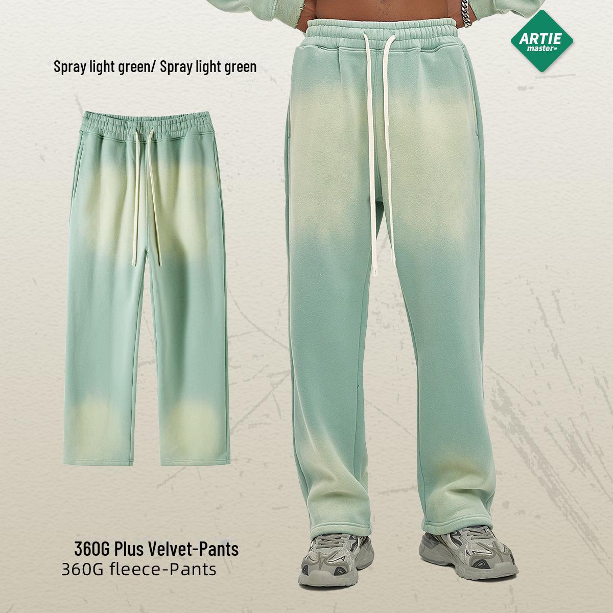 Чоловіча колекція ARTIE осінь/зима 2024: Повсякденні штани, пофарбовані спреєм (360г) XL світло-зелений колір
Чоловіча колекція ARTIE осінь/зима 2024: Повсякденні штани, пофарбовані спреєм (360г) XL світло-зелений колір