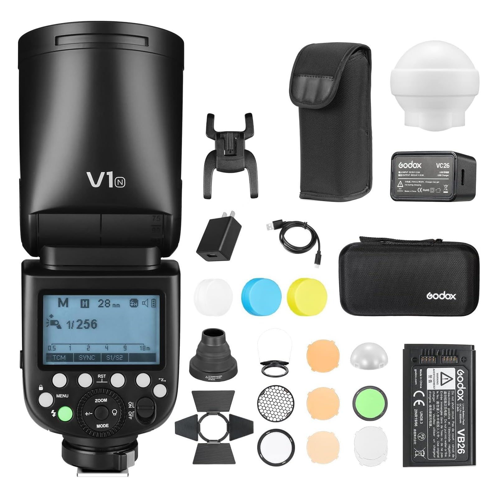 GODOX V1 TTL Compatible Round Flash for Nikon AK-R1 AK-R22 Accessory Kit (V1-N) Eligible invoice available
GODOX V1 TTL Compatible Round Flash for Nikon AK-R1 AK-R22 Accessory Kit (V1-N) Eligible invoice available