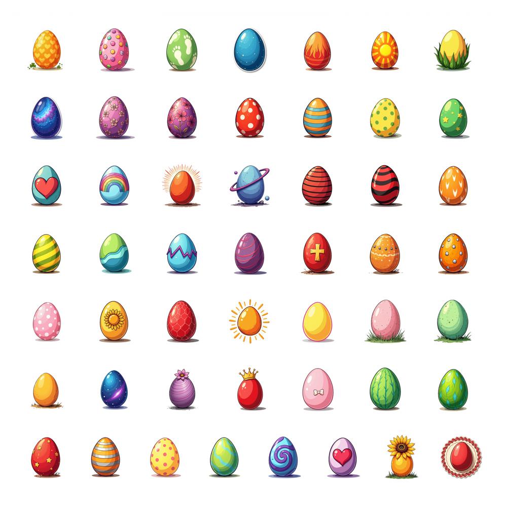 50pcs Multicolor Colored Eggs Vinyl Stickers Stationery Stickers Colorful DIY Stickers For Laptops Phones PVC Graffiti Decals
50pcs Multicolor Colored Eggs Vinyl Stickers Stationery Stickers Colorful DIY Stickers For Laptops Phones PVC Graffiti Decals