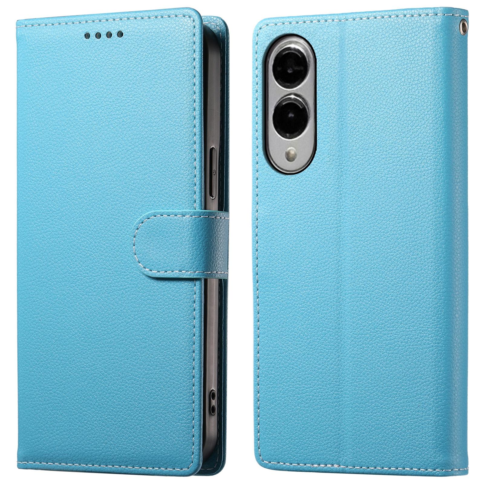 Для Samsung Galaxy S25 Edge Чохол-підставка Шкіряний гаманець з текстурою лічі Чохол для телефону Магнітна застібка Sky Blue
Для Samsung Galaxy S25 Edge Чохол-підставка Шкіряний гаманець з текстурою лічі Чохол для телефону Магнітна застібка Sky Blue