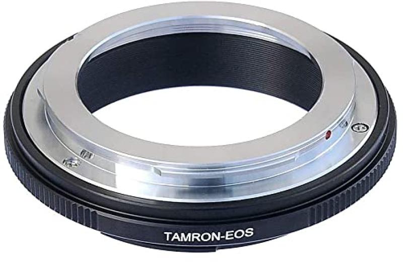 NinoLite an adapter for attaching Tamron lenses to Canon EOS camera bodies Tamron-EOS Adapter, чорний
NinoLite an adapter for attaching Tamron lenses to Canon EOS camera bodies Tamron-EOS Adapter, чорний